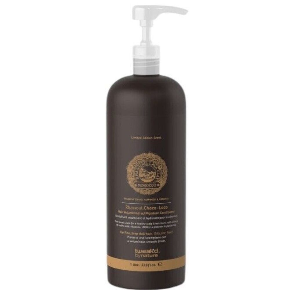 Tweak'd by Nature Choco-Loco Volumizing Conditioner 33.8 oz SEALED with Pump
